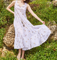 Pick Happy - Women's Relax Long Dress With Tassels
