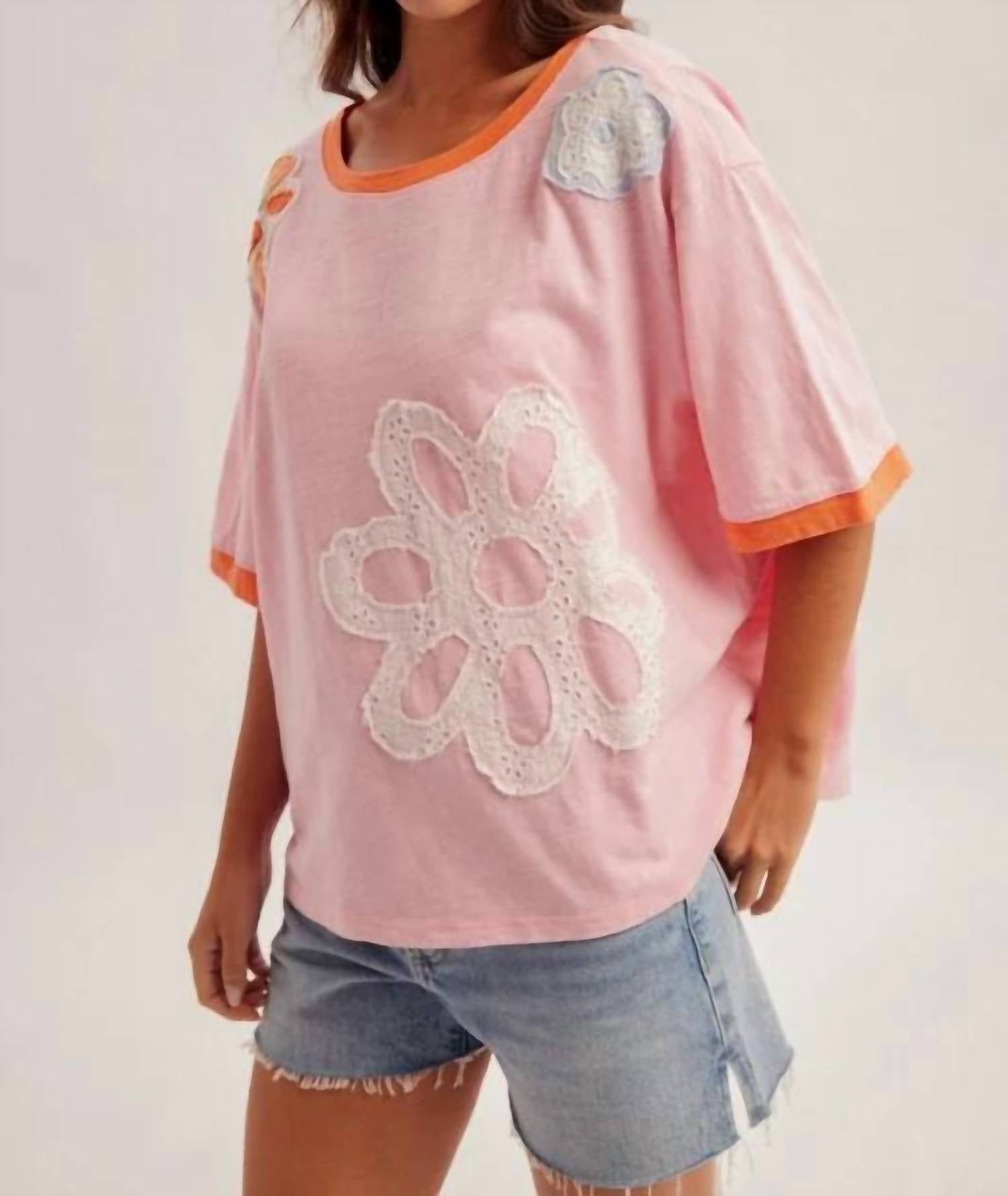 Hem & Thread - Wren Flower Patch Top