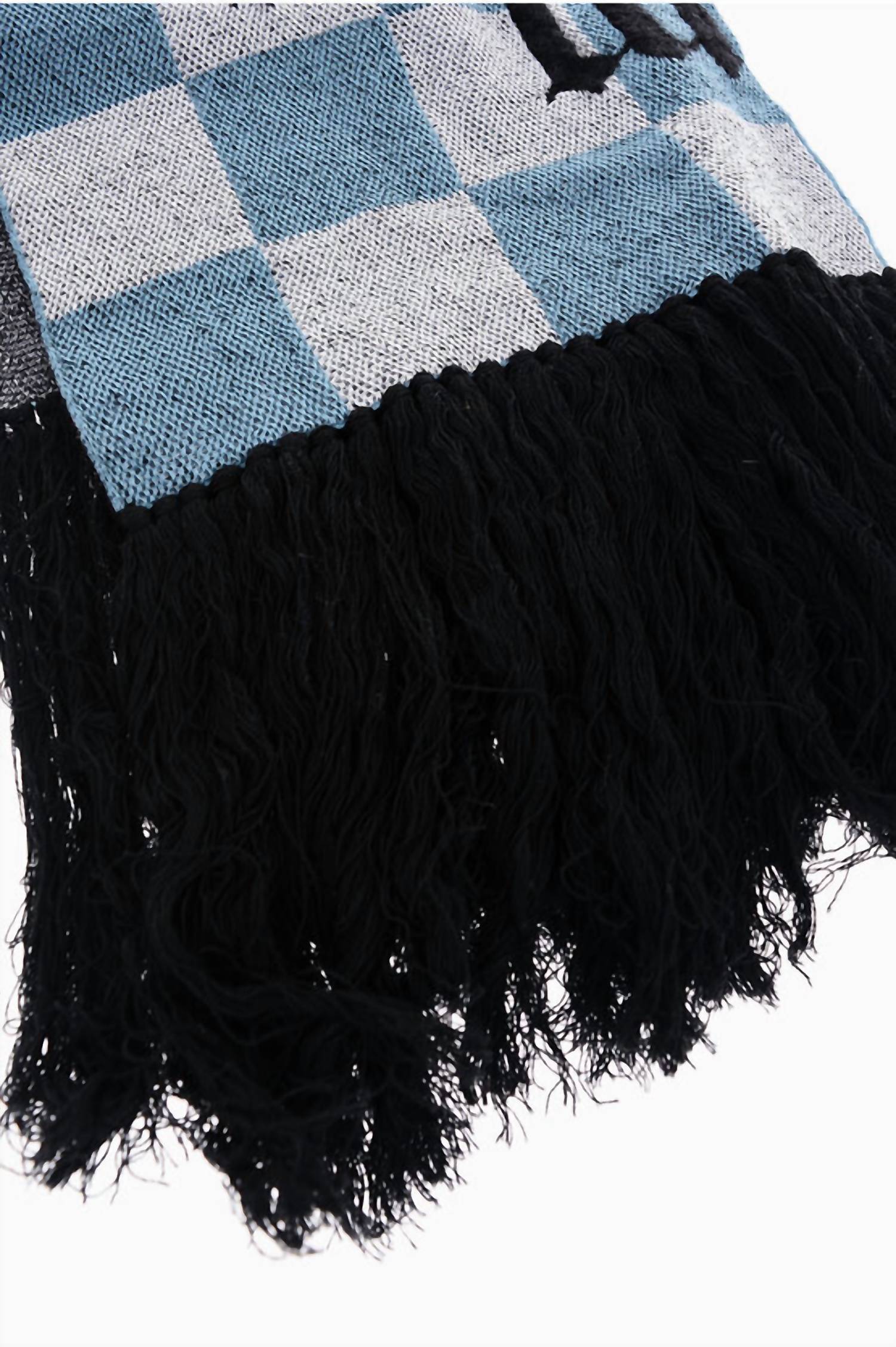 Amiri - Men's Cashmere Old English Checkered Scarf