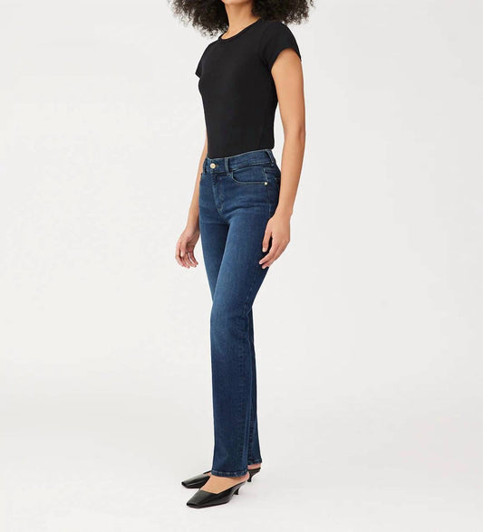 Mara Straight Mid Rise Instasculpt Jean