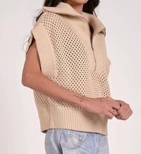 Elan - Allie Zip Up Sweater