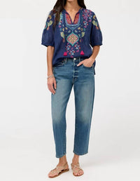 Johnny Was - Margot Short Sleeve Blouse