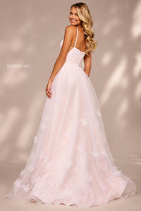 Sherri Hill - Women's Glitter Tulle Formal Gown