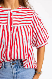 Karlie - Women's American Stripes Blouse