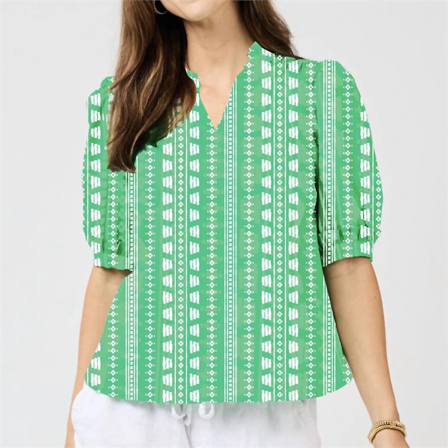 Mary Square - Colette Heritage Stitch Top