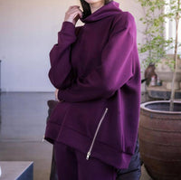 P.Cill - Eva Butter Modal Zipper Mock Neck Top
