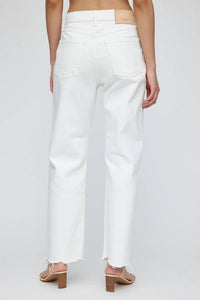 Moussy - Aurora Wide Straight Crop Jean