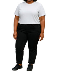 Eileen Fisher - Organic Cotton Corduroy Skinny Jean in Black size 20W NWT