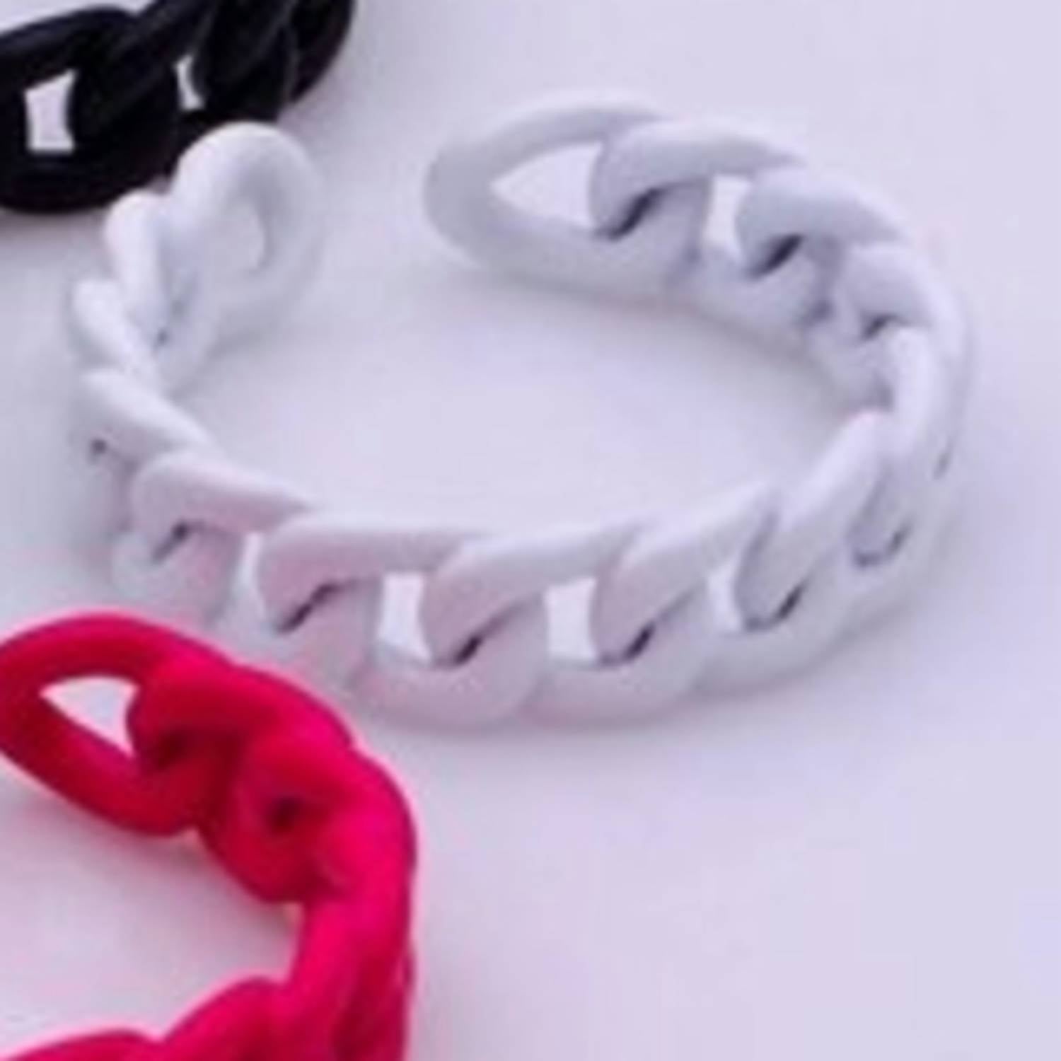 Aim Eternal - Women's Enamel Curb Chain Ring