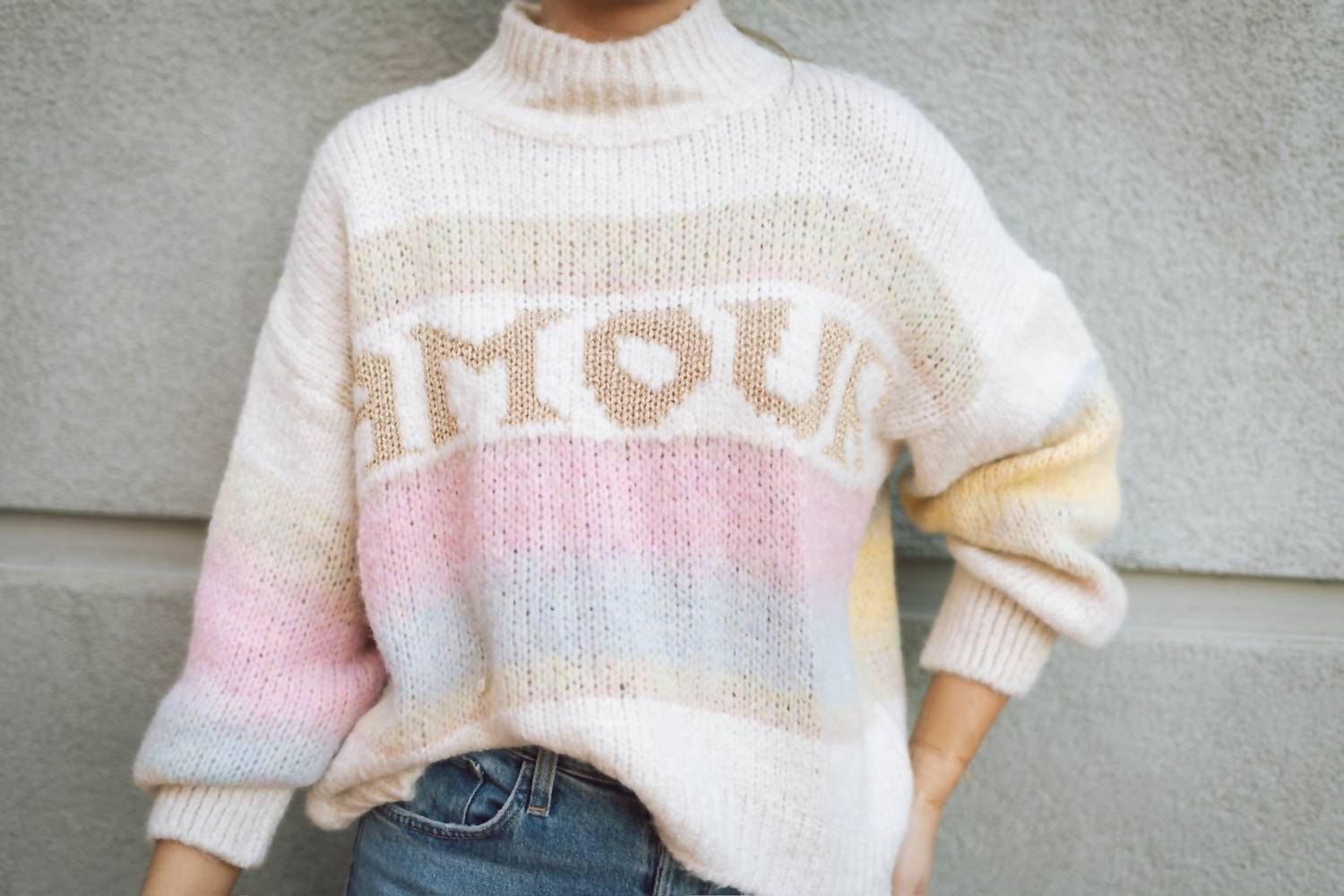 Scandal Italy - Amaranth Amour Sweater