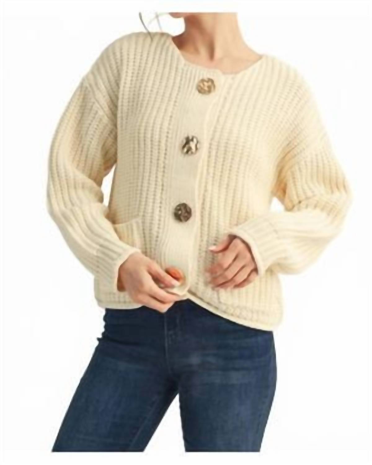 Jodifl - Button Sweater Cardigan