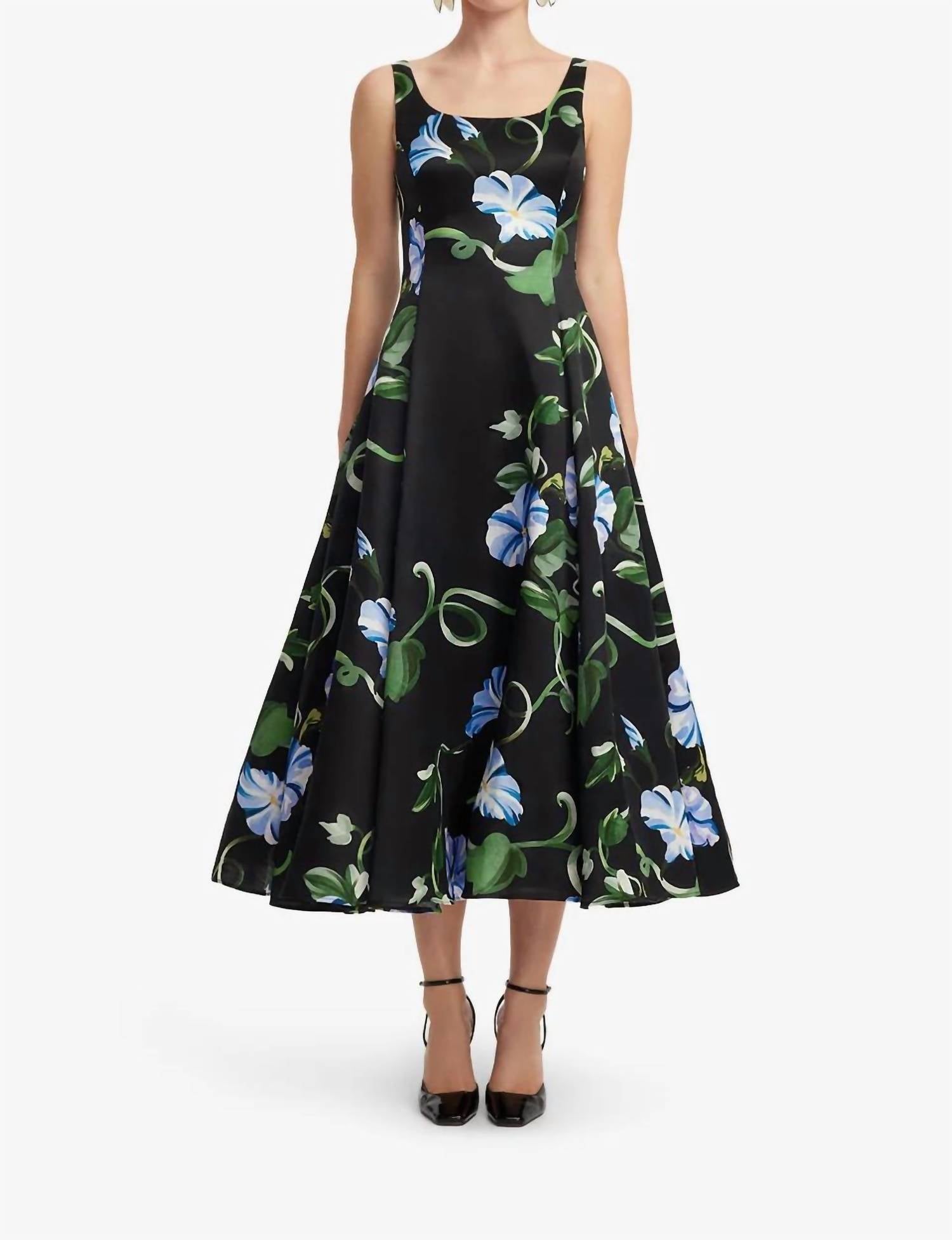 Leo Lin - Serafina Appliqué Maxi Dress