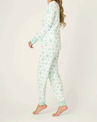 Pj Salvage - Snowflake Wishes Pointelle Pants Set