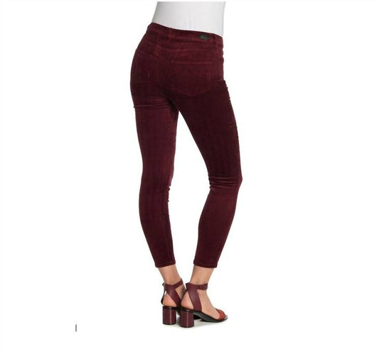 Paige - Hoxton Ultra Corduroy Velour High Rise Skinny Jeans