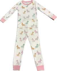 Kissy Kissy - Zebra And Friends Snug Pajama Set