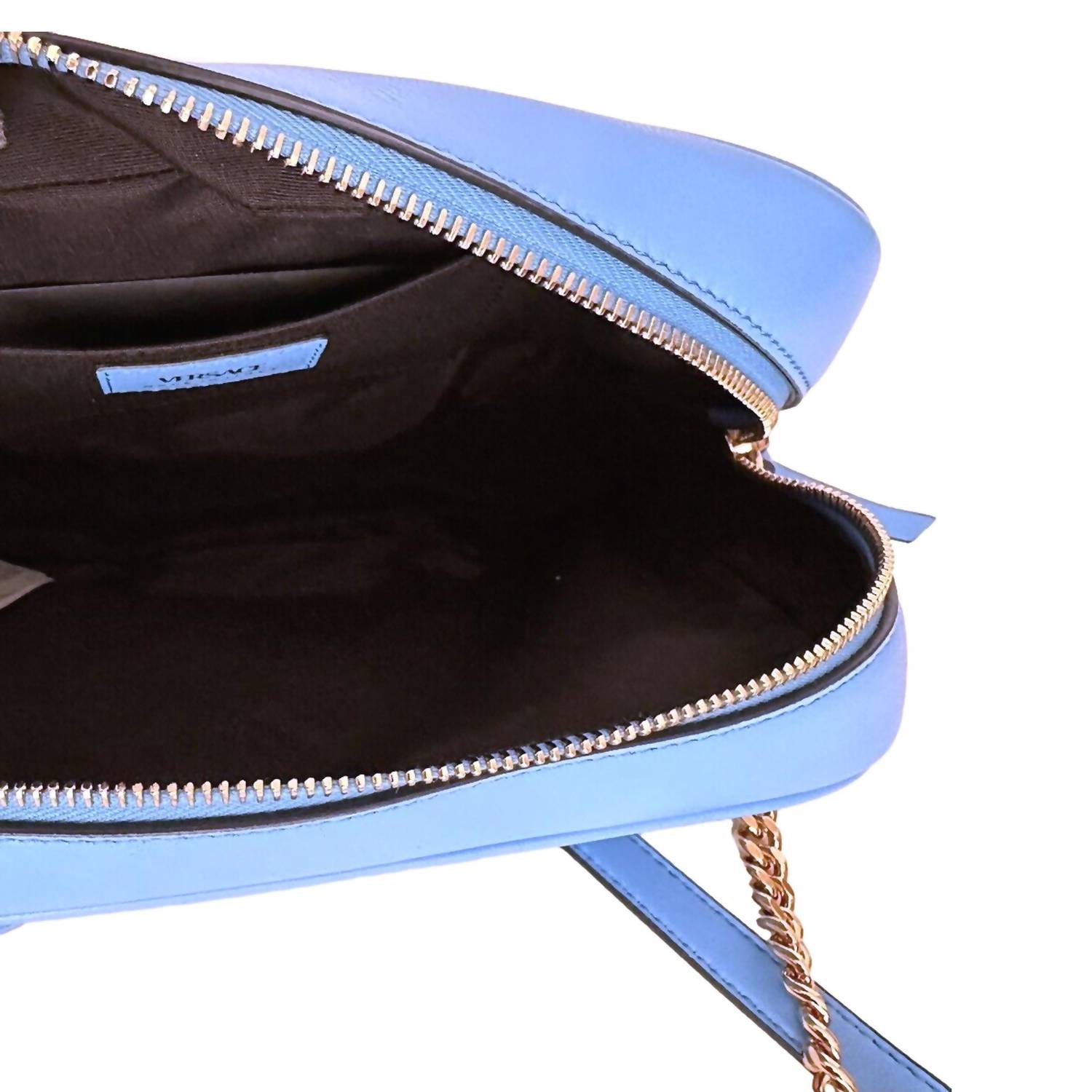 Versace - Women's La Medusa Quilted Small Camera Crossbody Bag