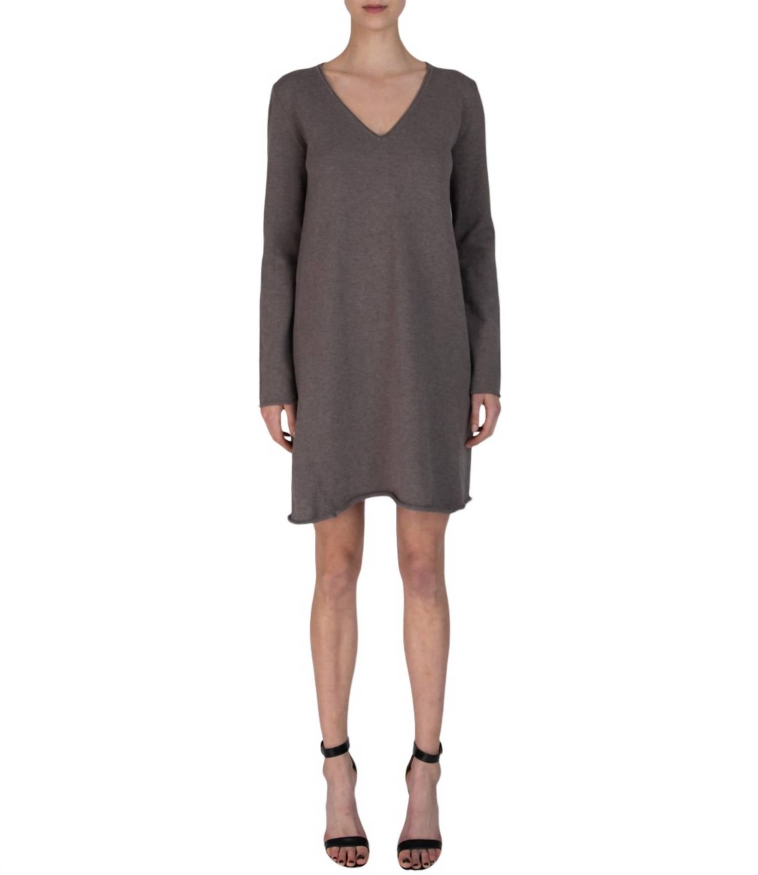 Atm - V-NECK DRESS