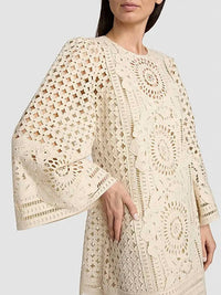 Zimmermann - Indra Embroidered Mini Dress
