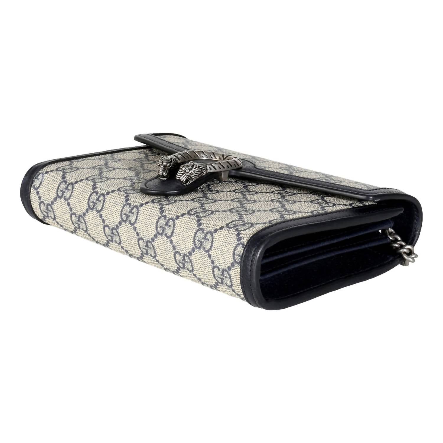 Gucci - Women's Gg Supreme Canvas Mini Dionysus Chain Wallet