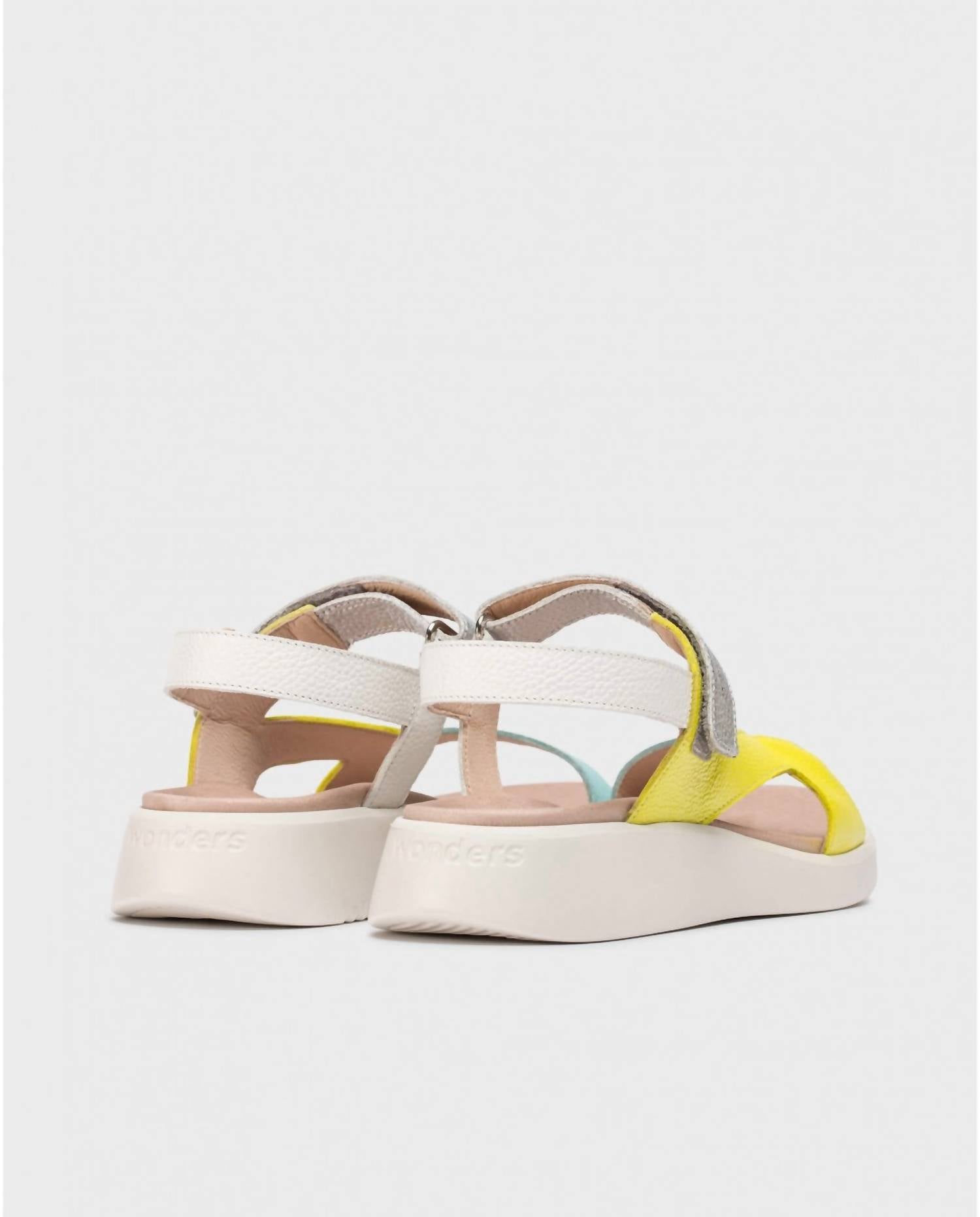 Seven Wonders - Women's Open Toe Low Wedge Sandal