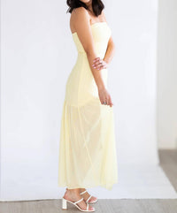 One And Only Collective - Sunlit Sheer Maxi Dress