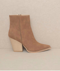 Oasis Society - Women's Archie Western Ankle Boots