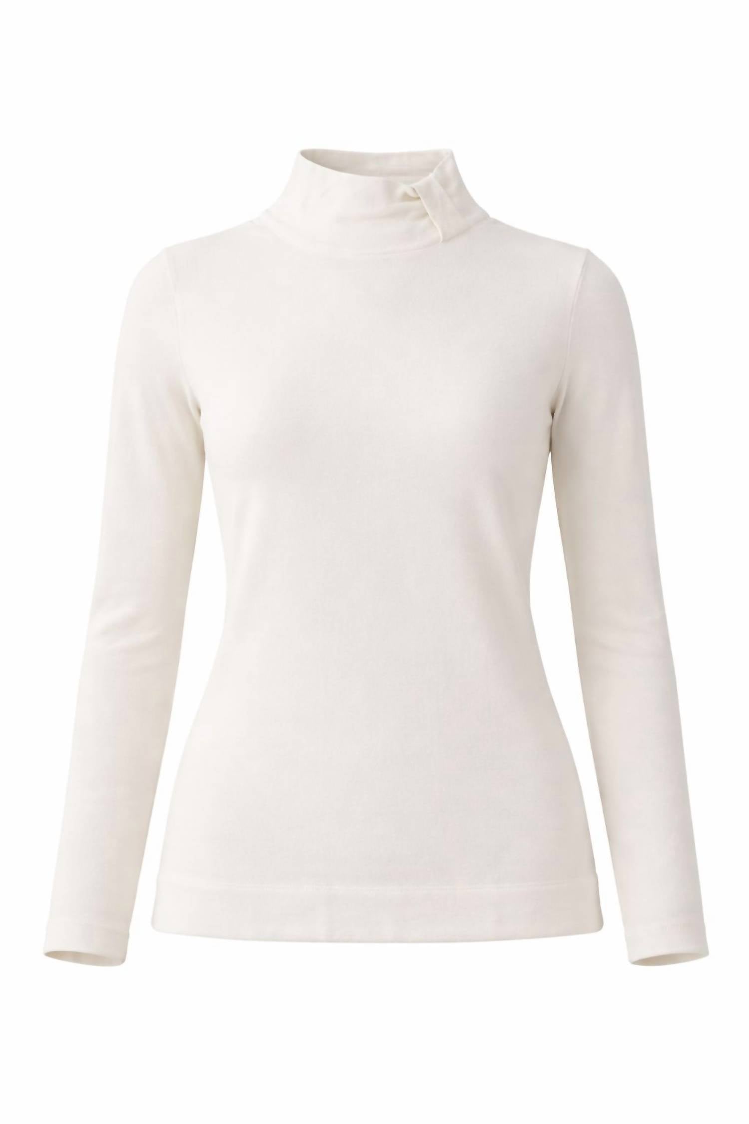 J'Envie/Eli - Notch Turtleneck Top