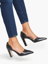 ABLE Women's Sarai D'orsay Heel in black - women's heels - view 4