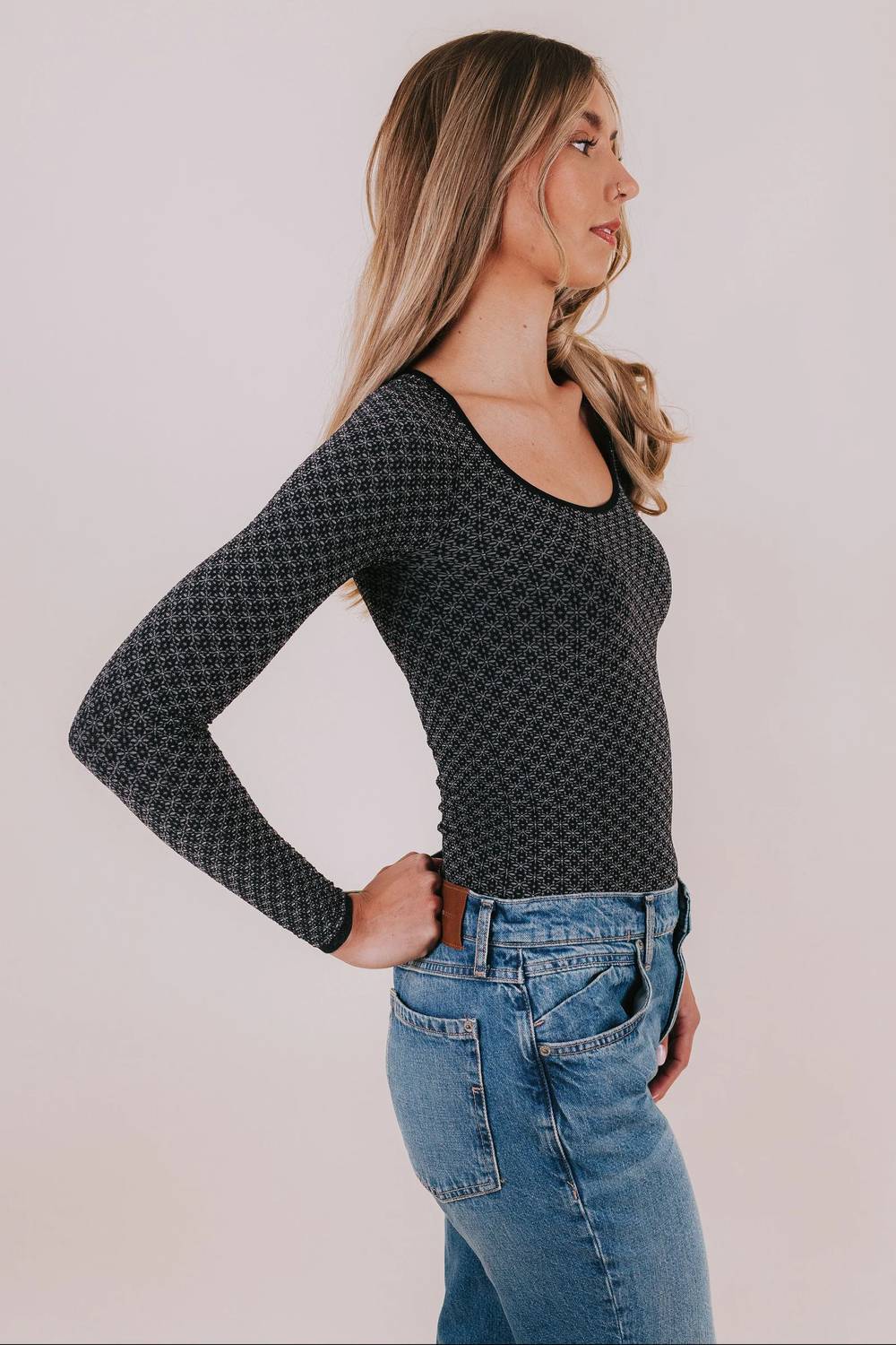 Free People - Love Letter Long Sleeve Top