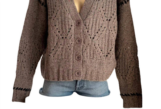 Autumn Cashmere - Women's Shaker V Neck Cardigan