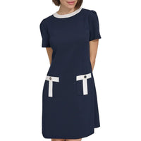 Tommy Hilfiger - Pocket Trim Shift Dress