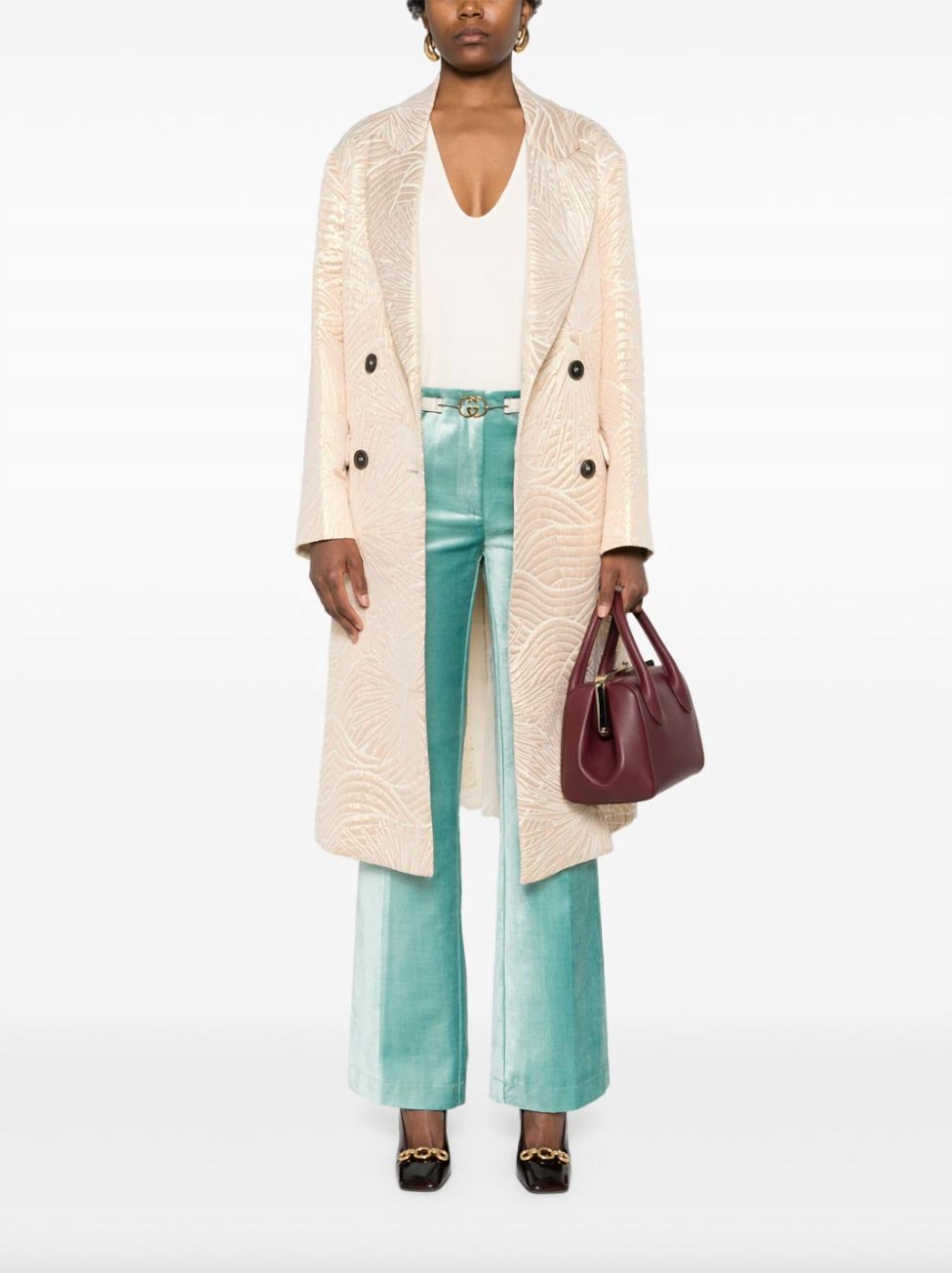 Forte Forte - Golden Sunrise Jacquard Coat