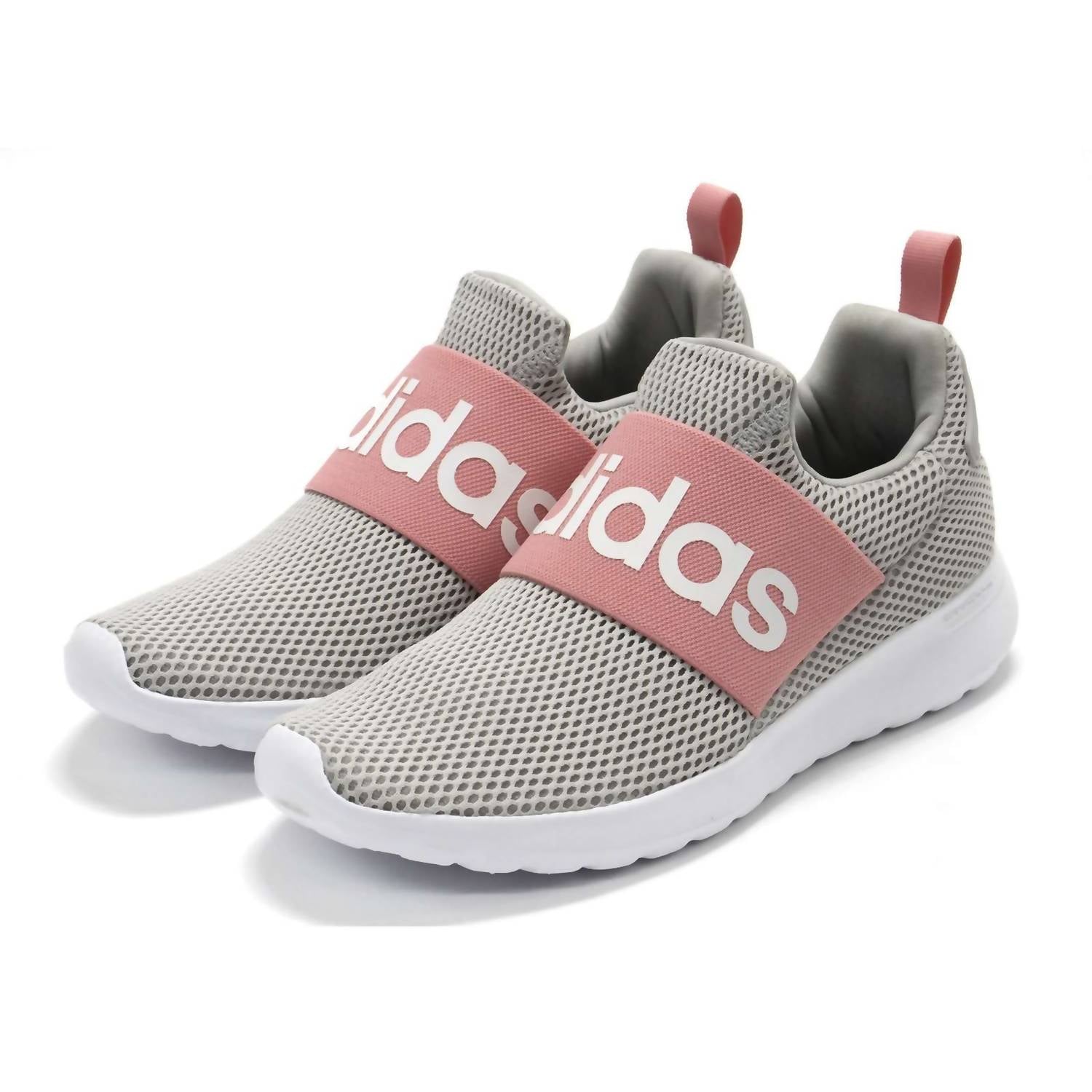 adidas Girl's Lite Racer Adapt 4.0 Running Shoes in grey - kids' sneaker