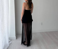 Blue Blush - The Ella Maxi Dress