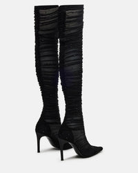 Steve Madden - Women's Rashida Mesh Pointed Toe Boot
