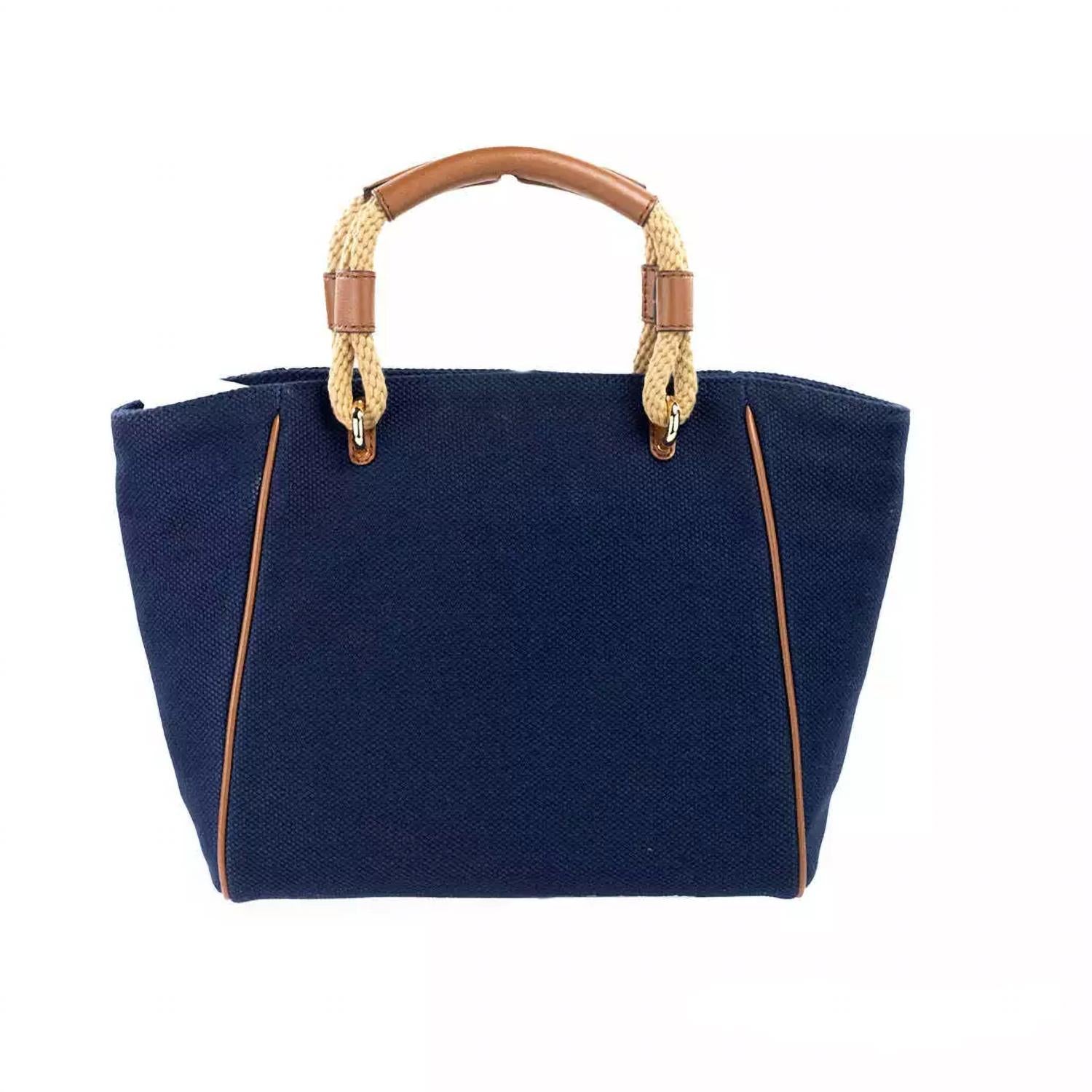 Michael Kors - Talia Small Canvas Tote Crossbody Purse
