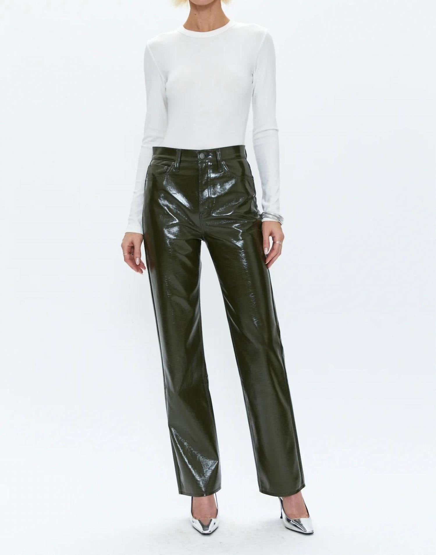 Pistola - Cassie High Rise Straight Pants