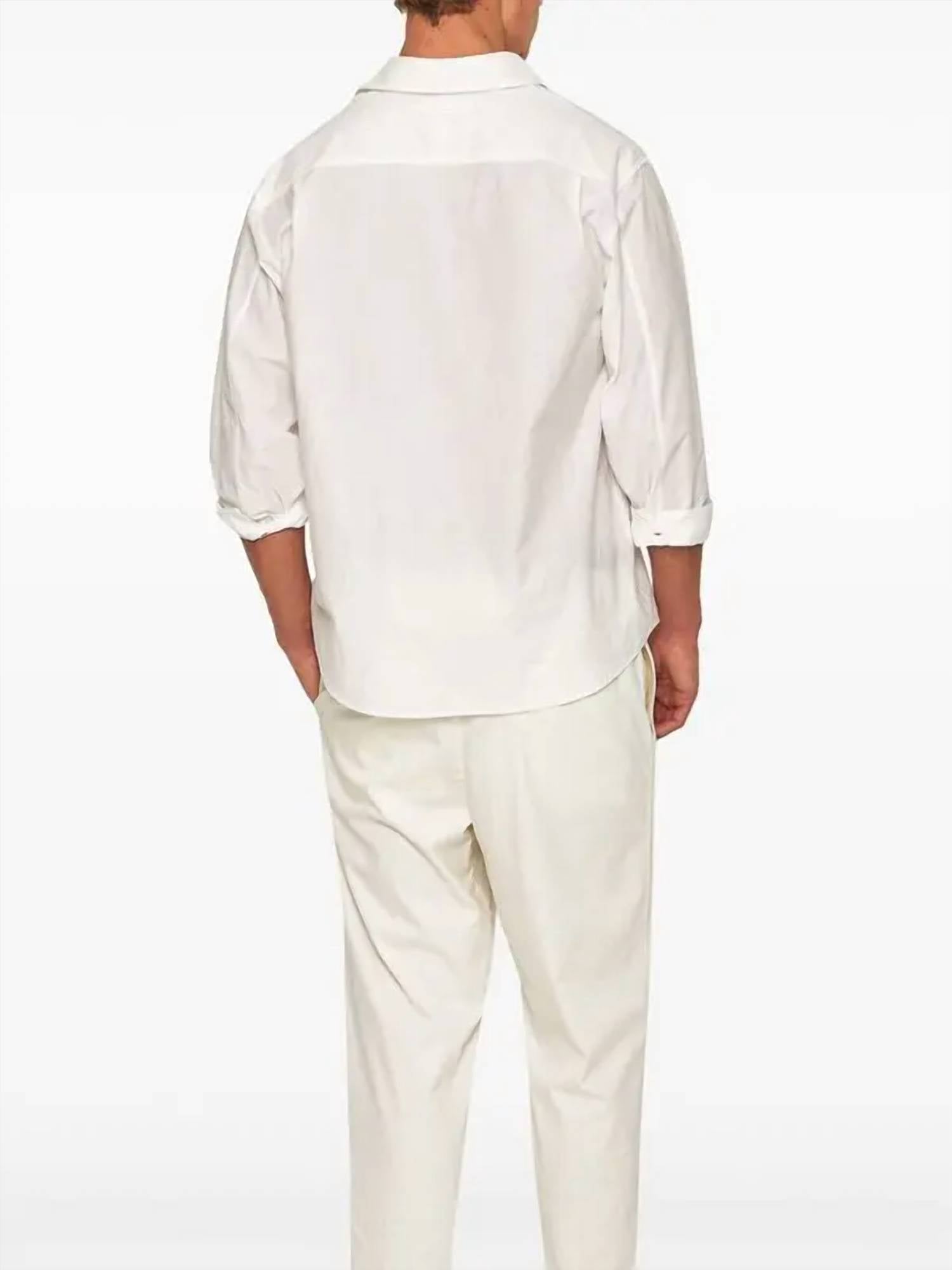 Orlebar Brown - Men's Shanklin Corduroy Long Sleeve Shirt