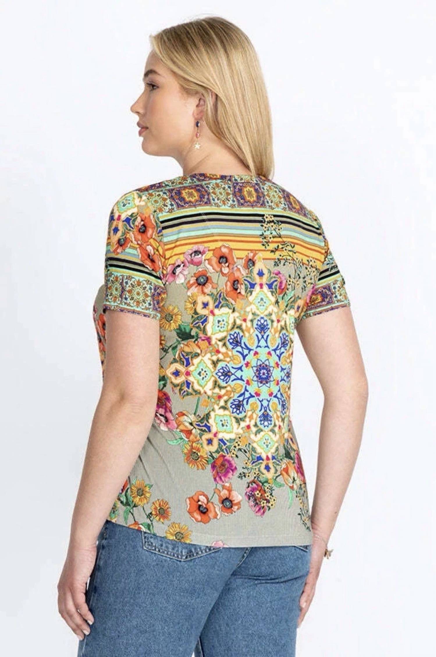 Johnny Was - The Hunter V-Neck Top