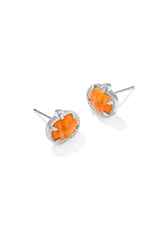 Kendra Scott - Women's Pumpkin Stud Earrings