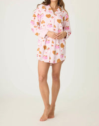 Pj Salvage - Classic Fit Flannel Nightshirt