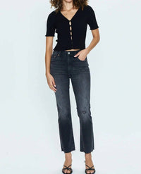 Pistola - Lennon High Rise Cropped Boot Cut Jeans