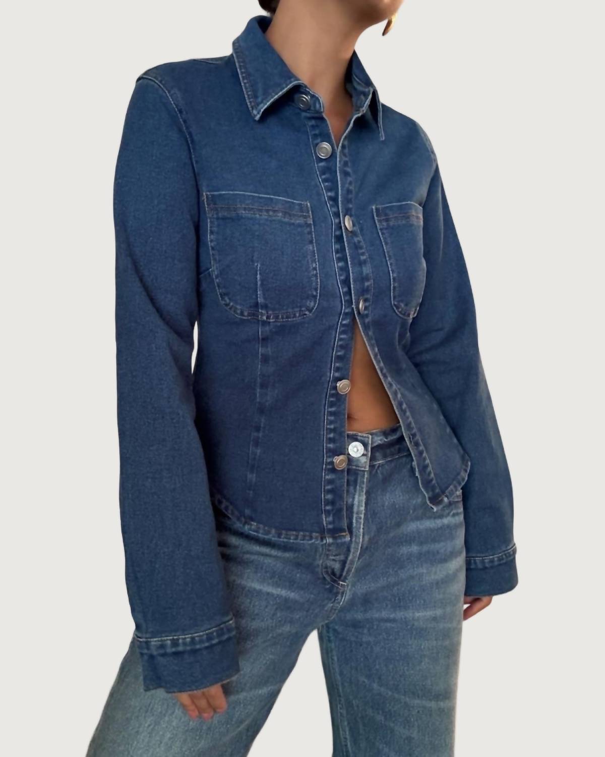 Et Clet - Burke Denim Top