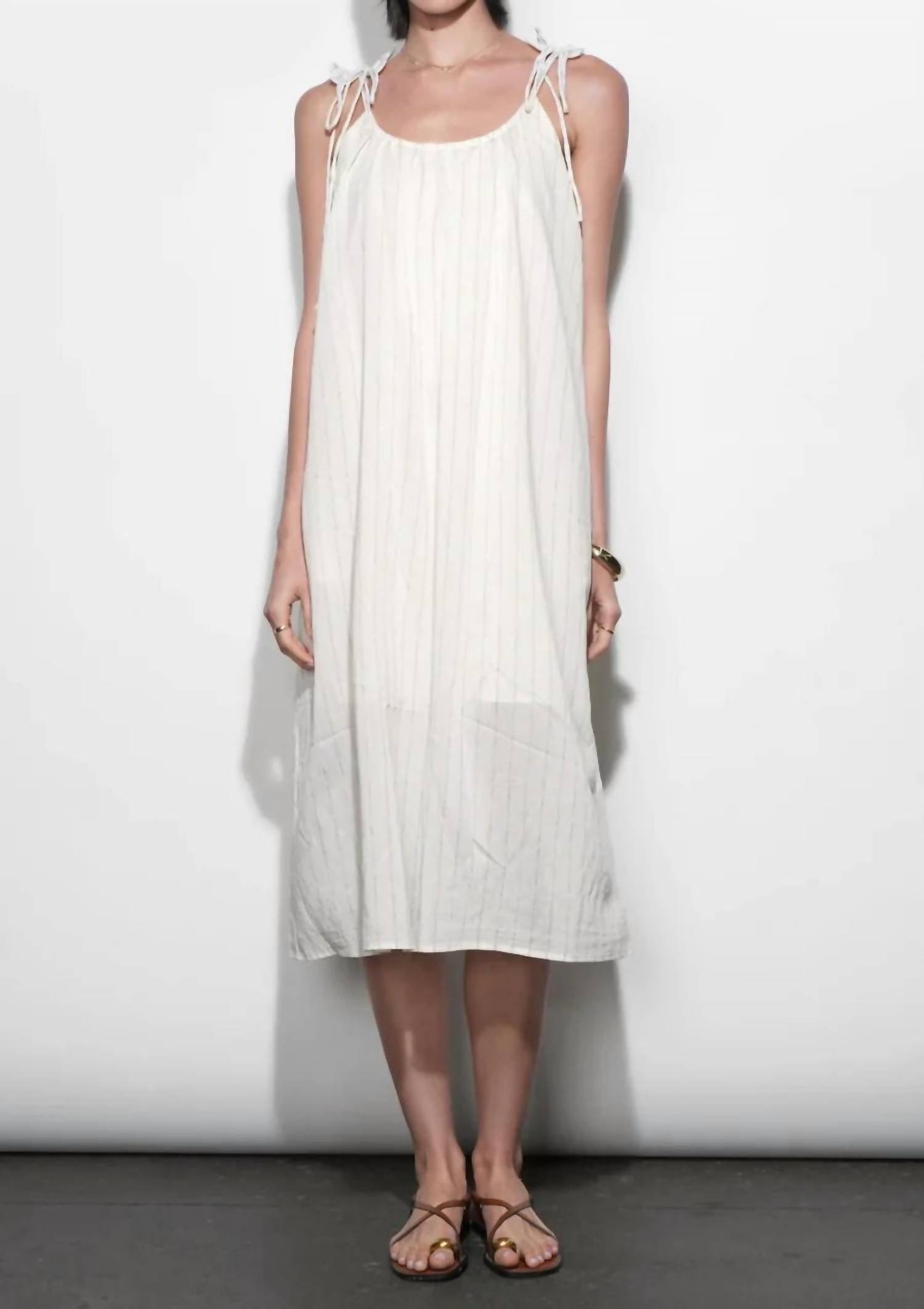 Greylin - Pauline Striped Midi Dress