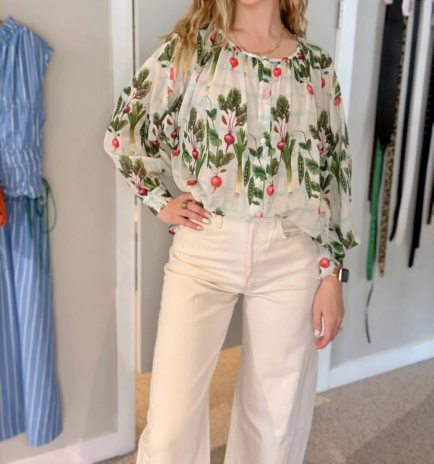 B-Yu - Lightweight Garden Blouse