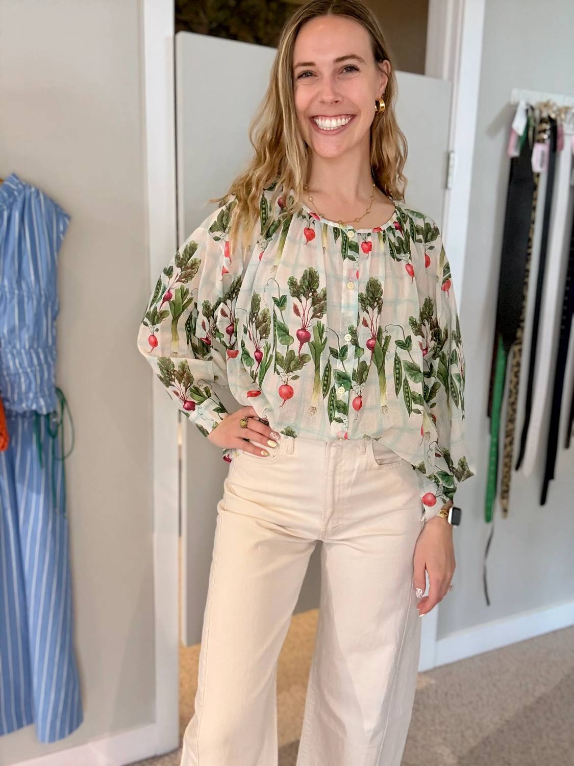 B-Yu - Lightweight Garden Blouse