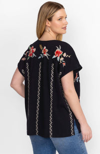 Johnny Was - Andran Panneled Knit Tee