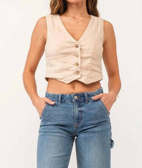 Dear John Denim - Norris Button Front Vest