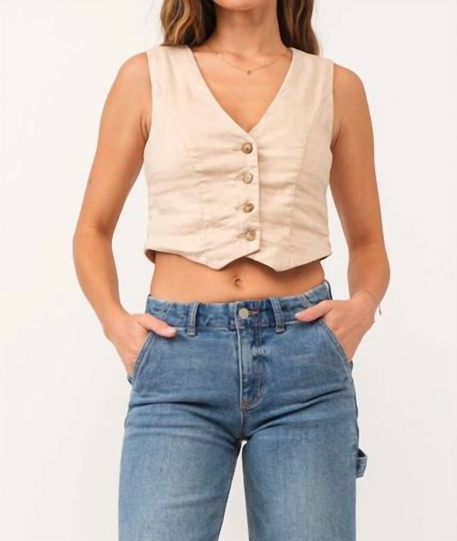 Dear John Denim - Norris Button Front Vest