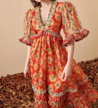 CELiA B Aura Midi Dress in multi - women's dress - view 5